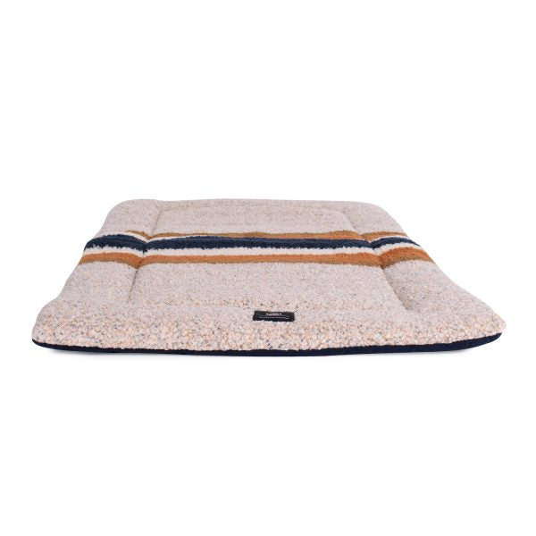 Medium Shinola Brand Stripe Comfort Cushion Oatmeal