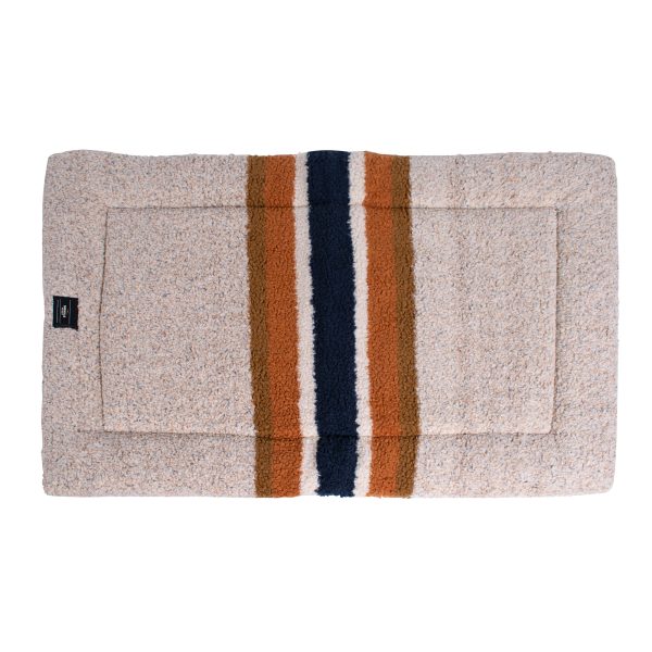 Medium Shinola Brand Stripe Comfort Cushion Oatmeal