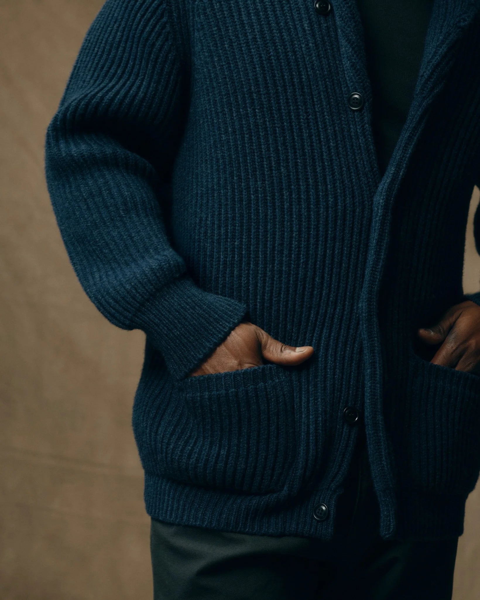 Bristol Cardigan Sweater - Navy