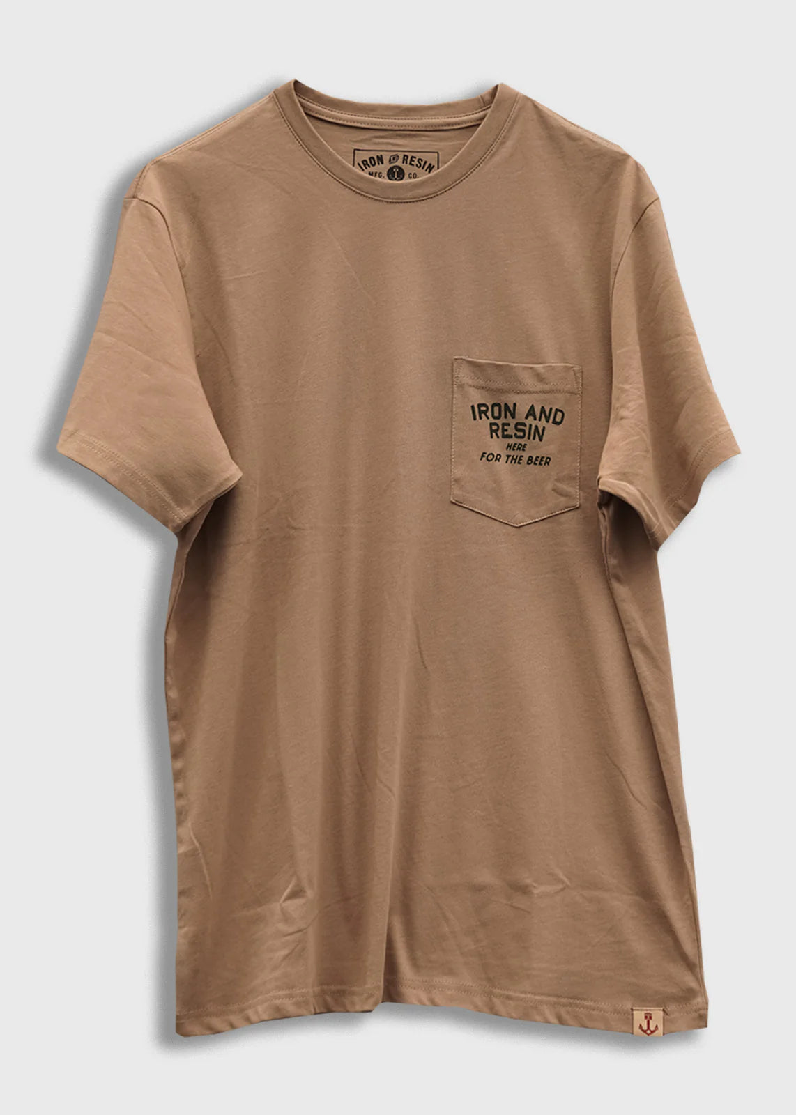 Here For The Beer Pocket Tee