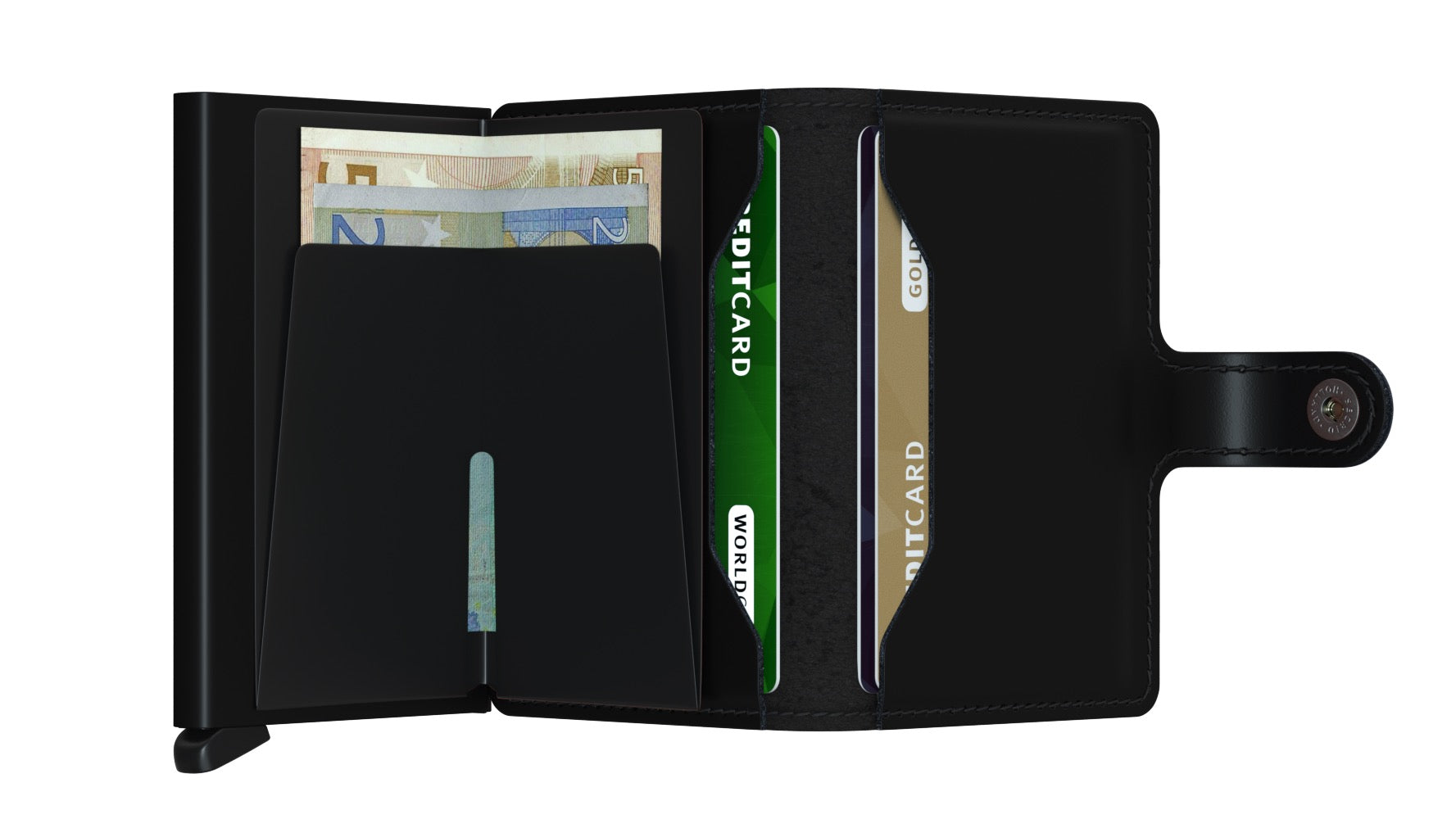 Miniwallet- Matte Black