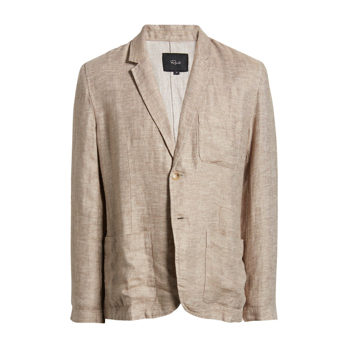 RAILS LINEN TWILL SPORT COAT - BULGUR