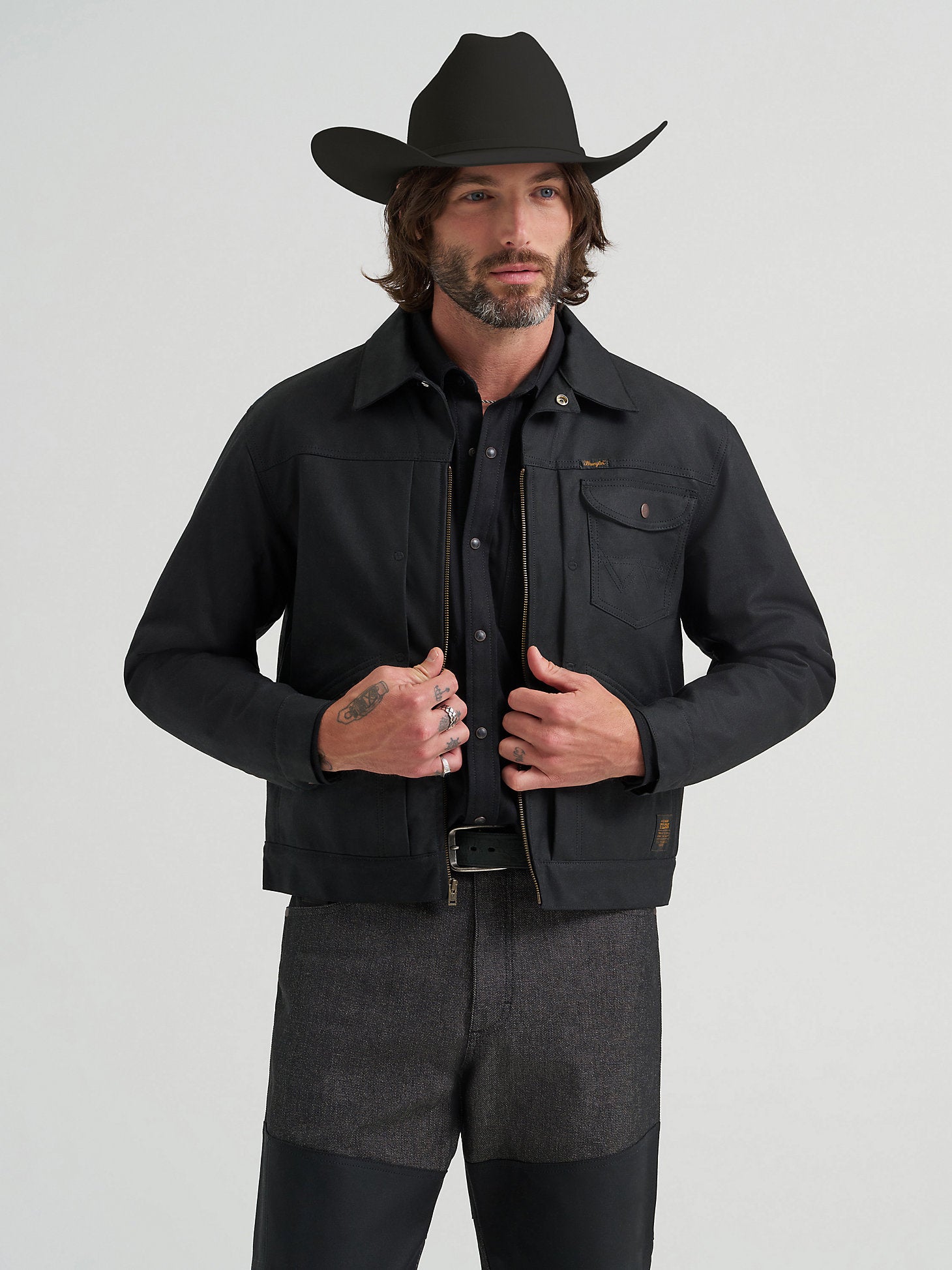 Wrangler X Filson Adventure Jacket-Black