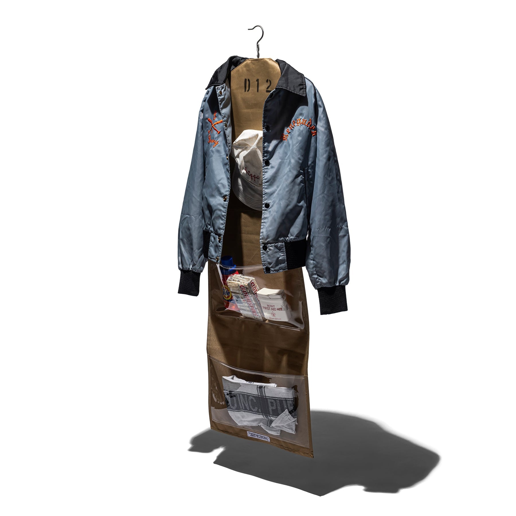 Rubberized Fabric Hanging Organizer - 8 Pocket