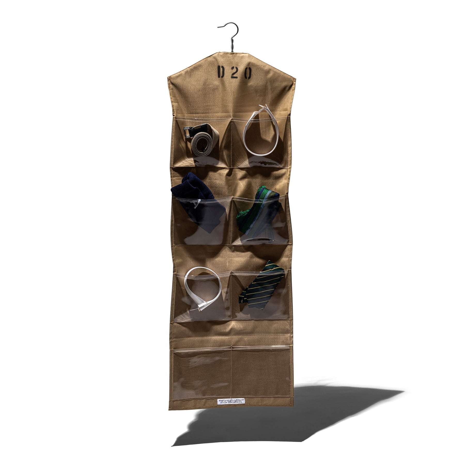 Rubberized Fabric Hanging Organizer - 8 Pocket