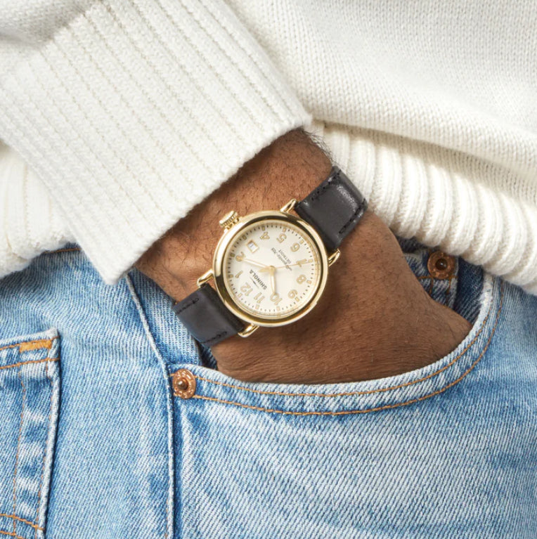 Runwell Watch 36 mm-Alabaster