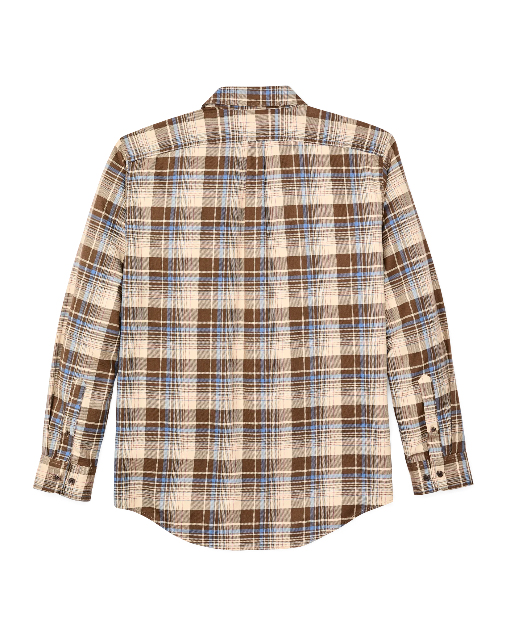 Lightweight Alaskan Guide Shirt - Cream / Multi Plaid