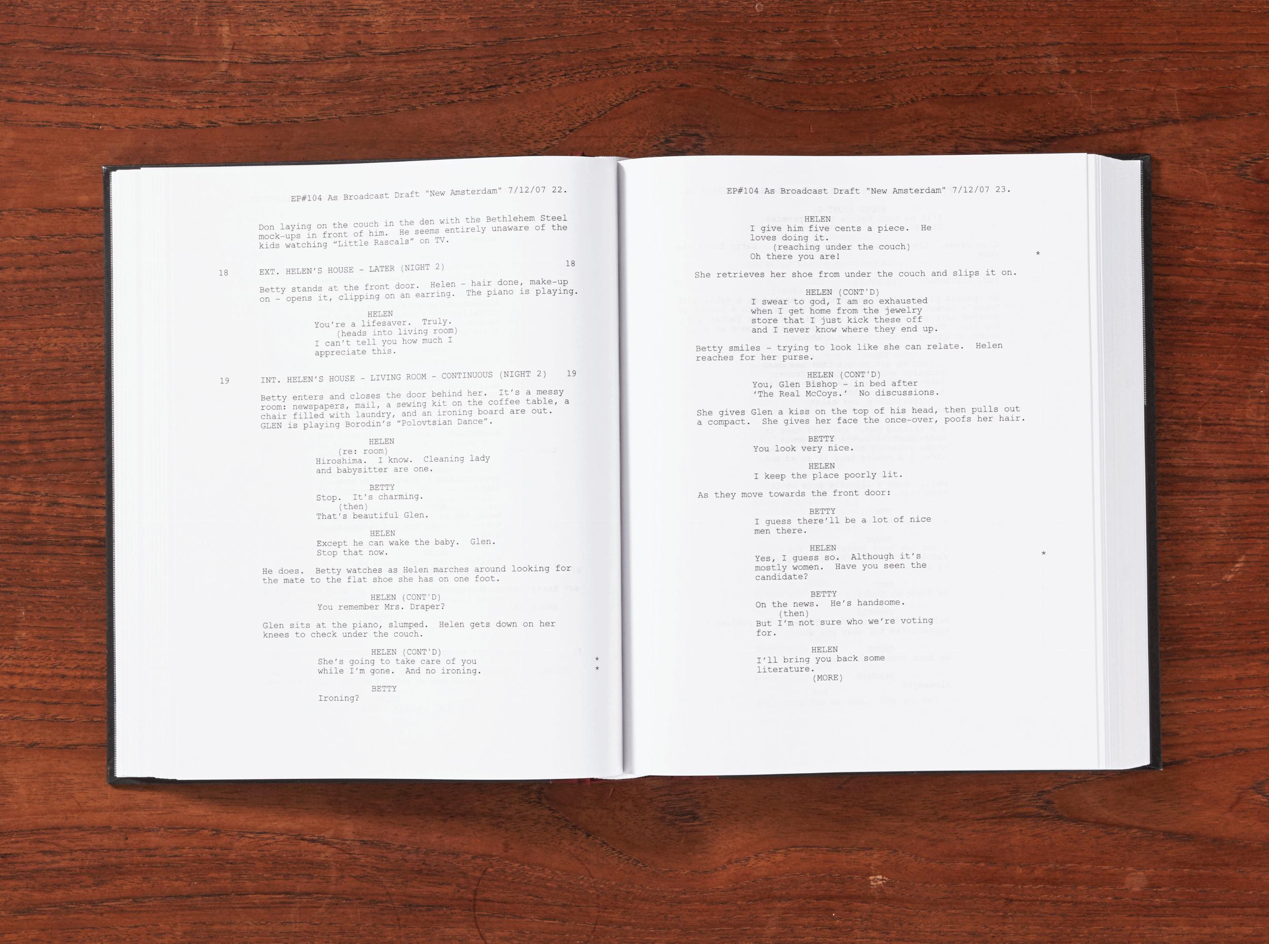 Matthew Weiner. Mad Men. 7 Vols. Script Edition  (English)