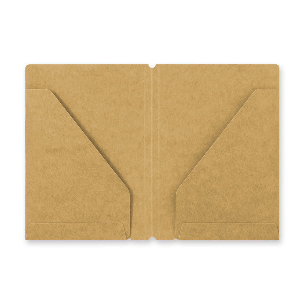 TRAVELER'S notebook 010 Kraft Paper Folder (Passport Size)