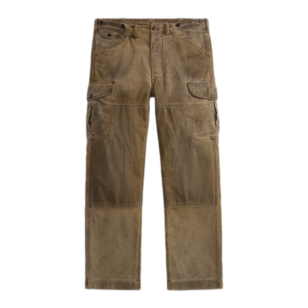 RRL Canvas-Trim Corduroy Cargo Pant