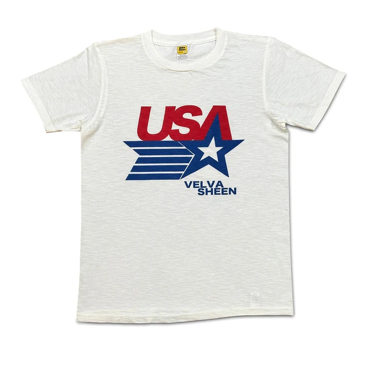 Graphic Tees / USA VS / White