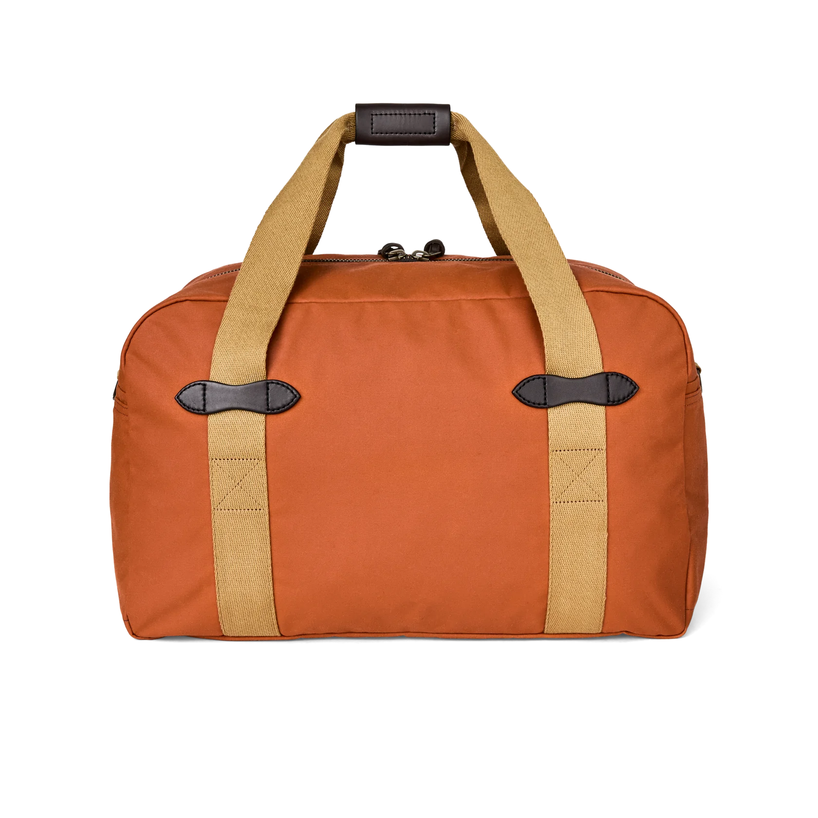 MEDIUM TIN CLOTH DUFFLE BAG - RUST