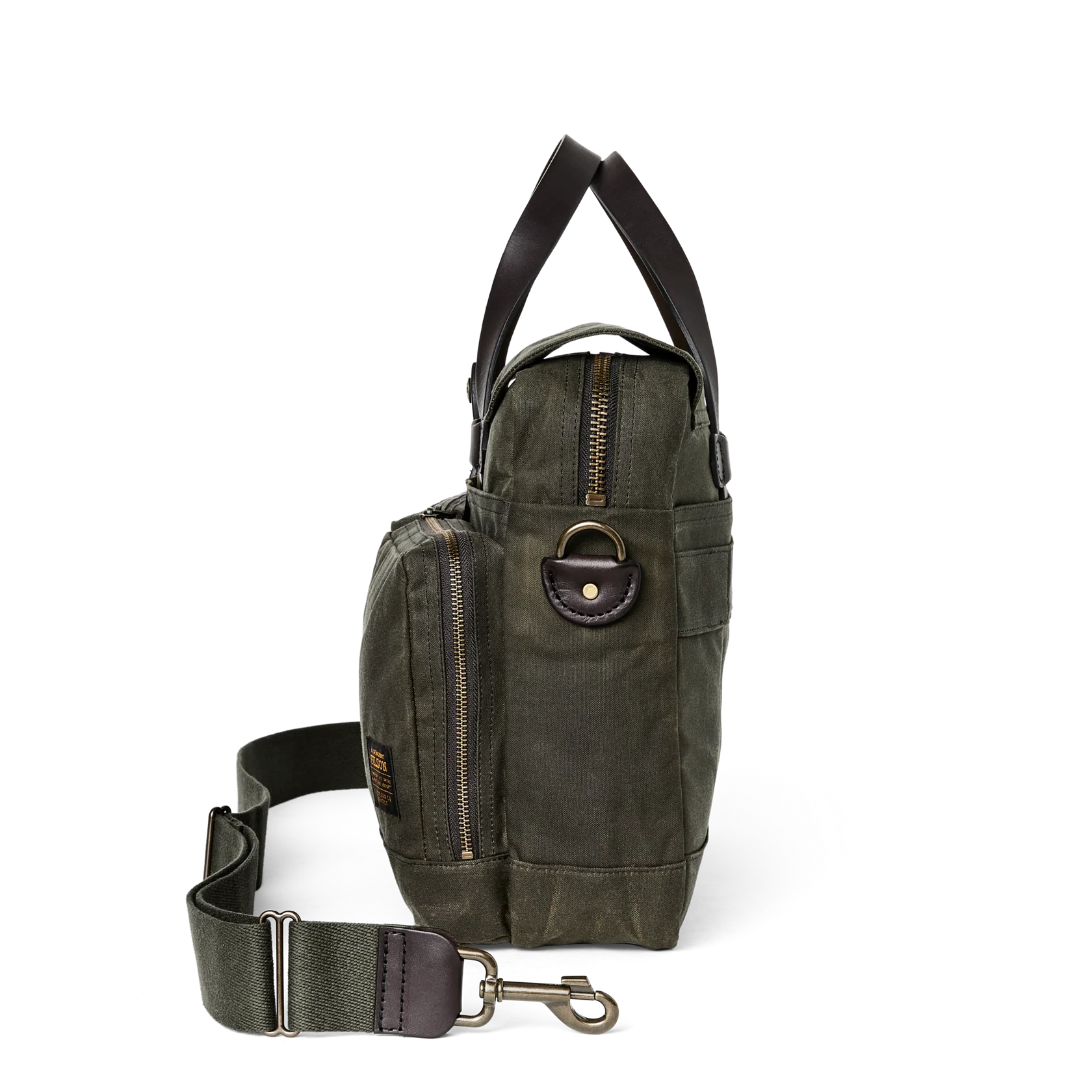 24 Hour Tin Cloth Briefcase - Otter Green