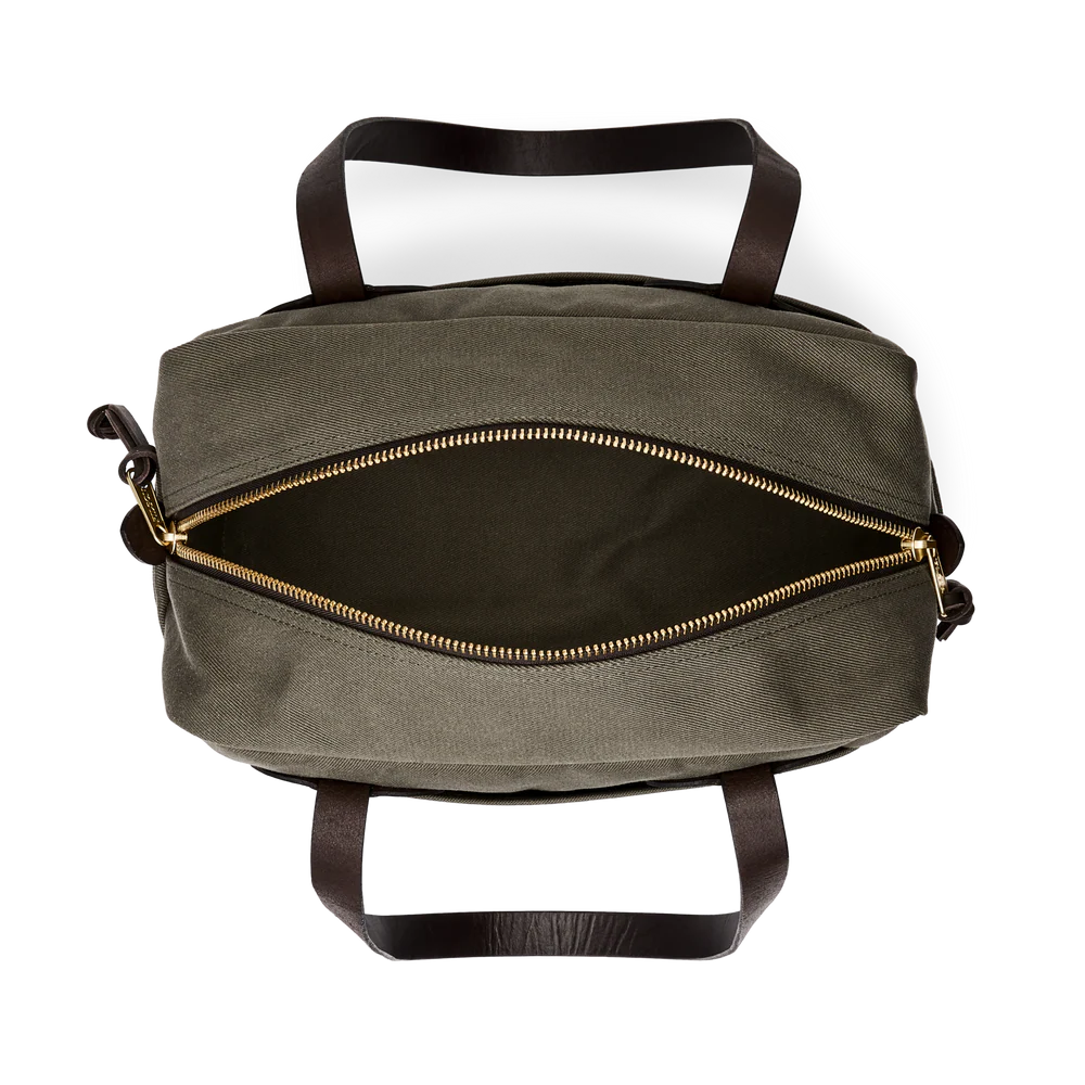 Rugged Twill Zipper Tote Bag - Otter Green
