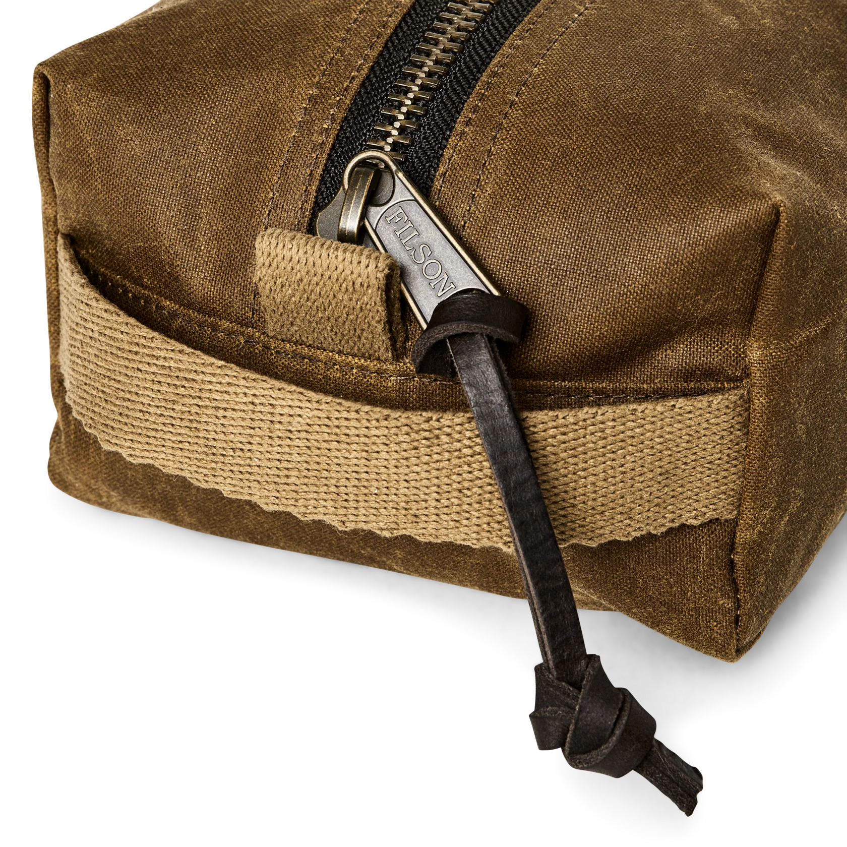 TIN CLOTH TRAVEL KIT - DARK TAN