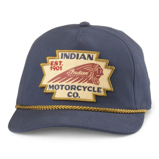 Canvas Cappy Hat Indian Motorcycle