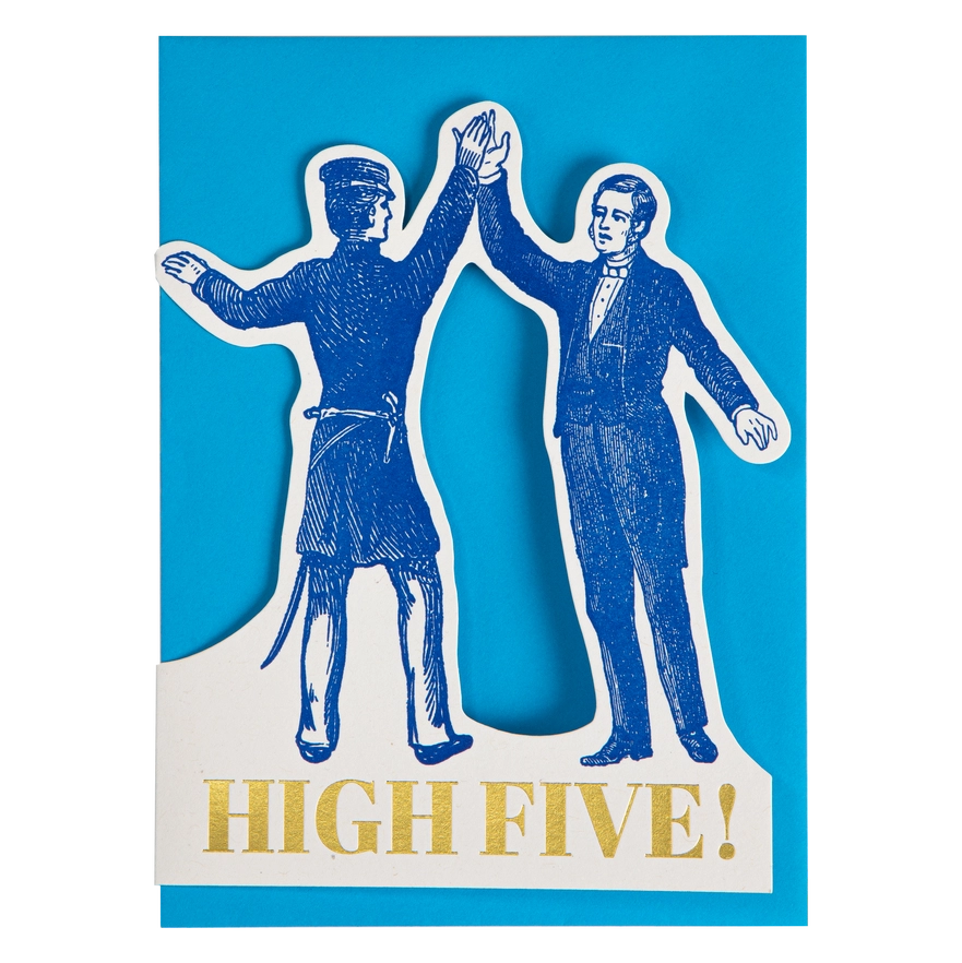 High Five | Cut Out-Greeting Card