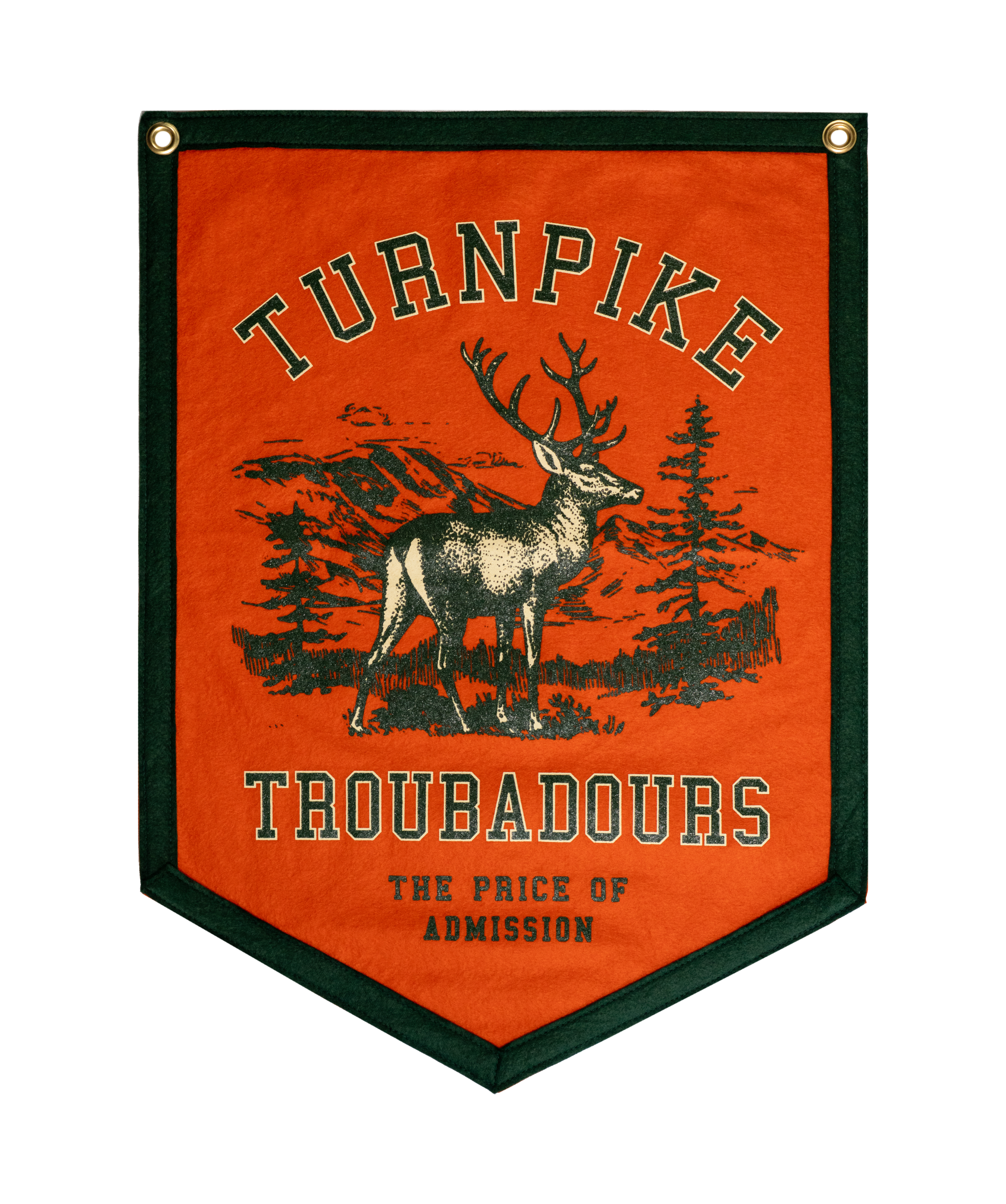 The Price Of Admission Camp Flag • Turnpike Troubadours x Oxford Pennant