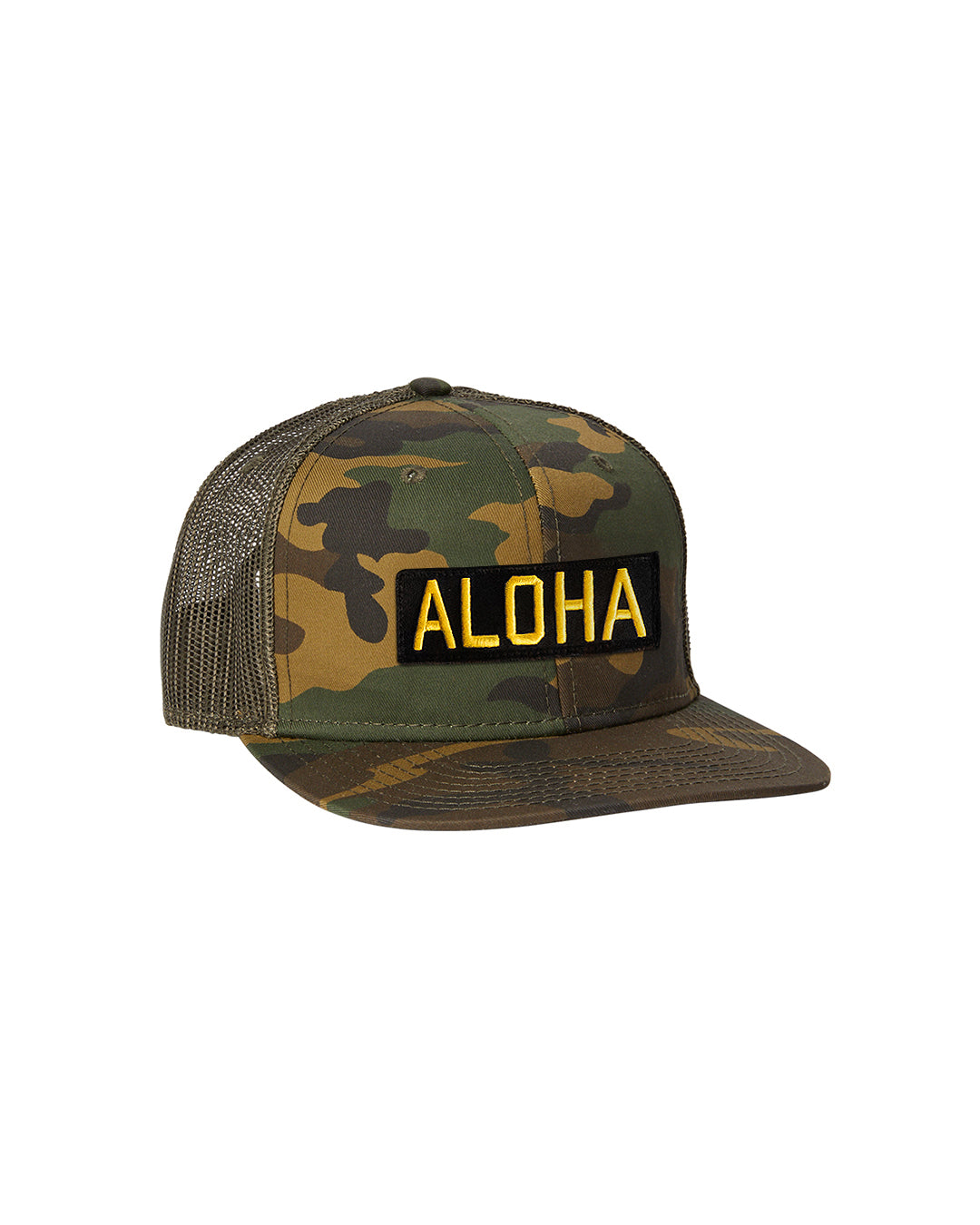 Aloha Hat-Woodland Camo