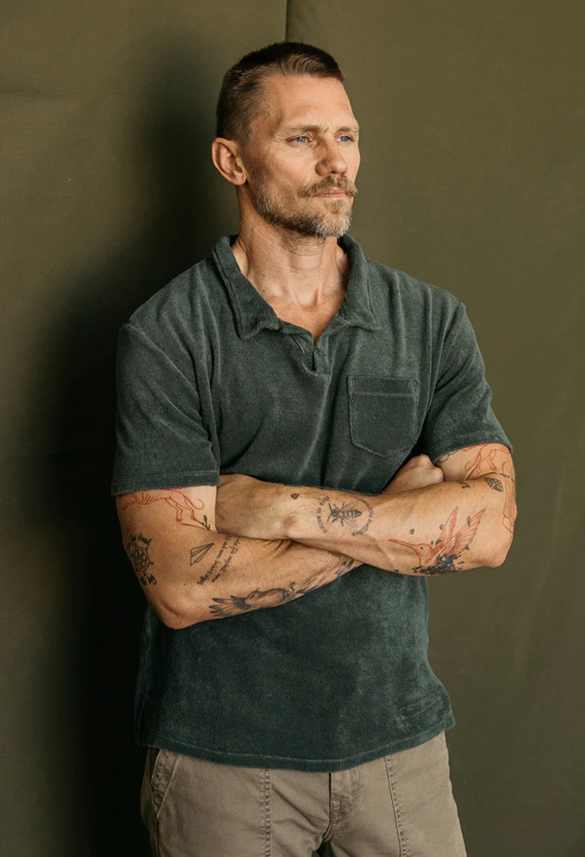 The Polo Organic Cotton Club Knit - Forest
