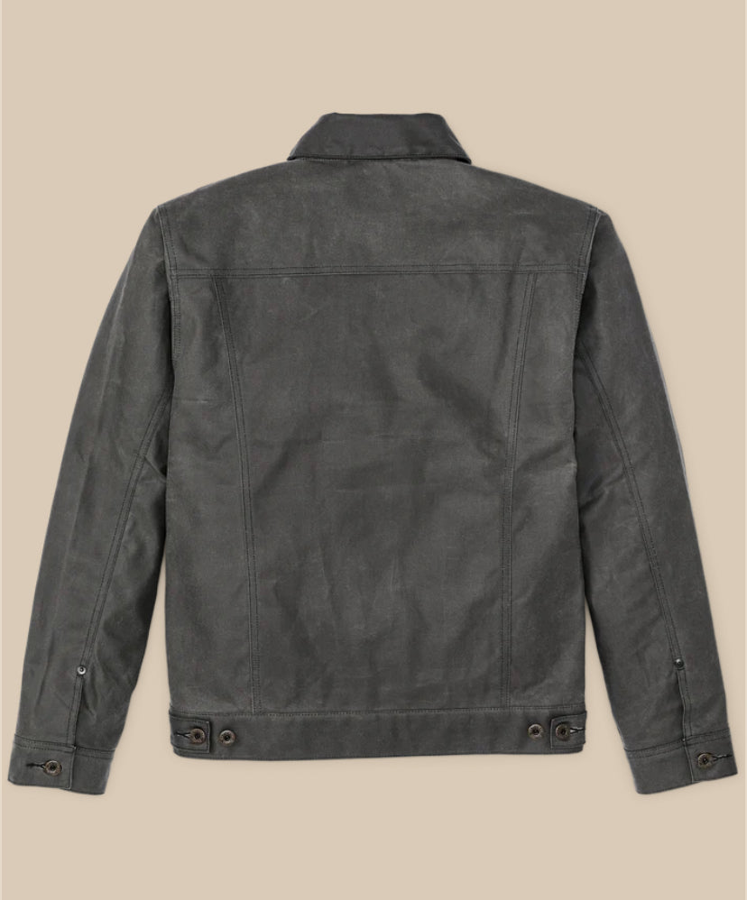 TIN CLOTH SHORT LINED CRUISER JACKET - CASTOR GRAY