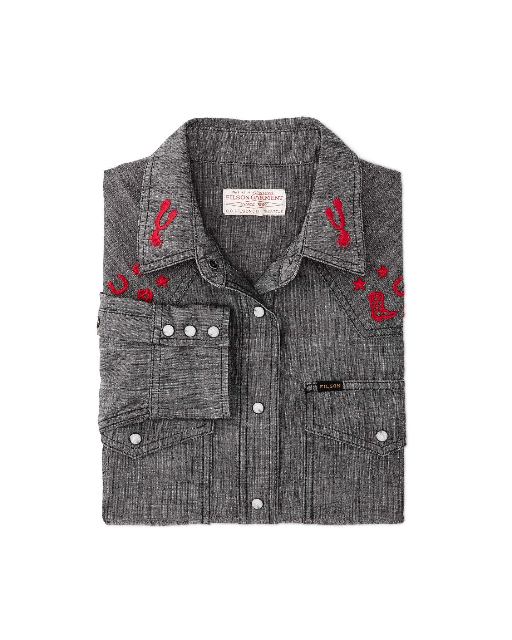 Women's Embroidered Western Shirt