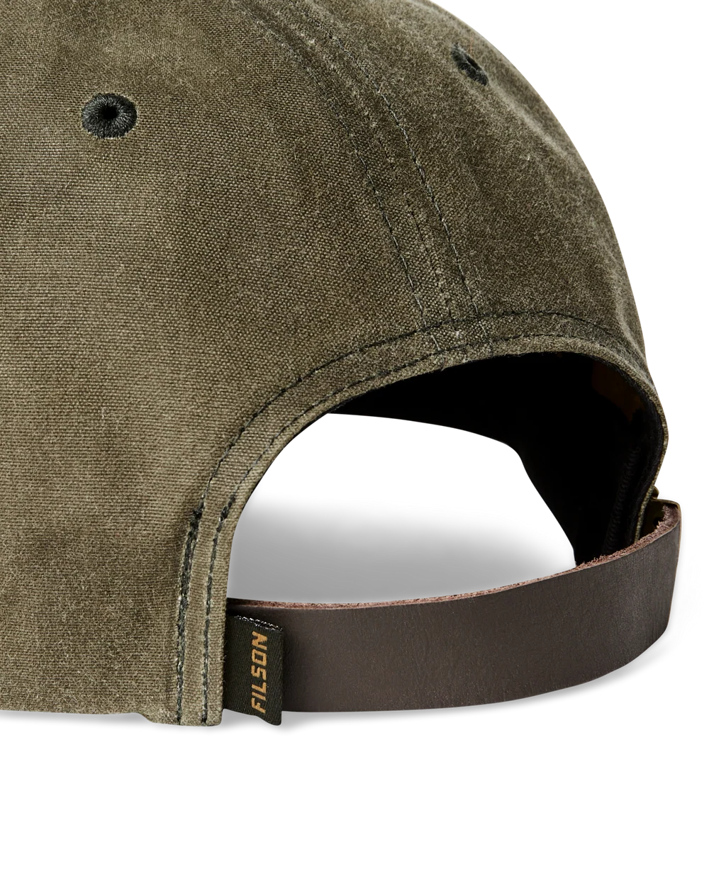 Waxed Low-profile Logger Cap - Otter Green
