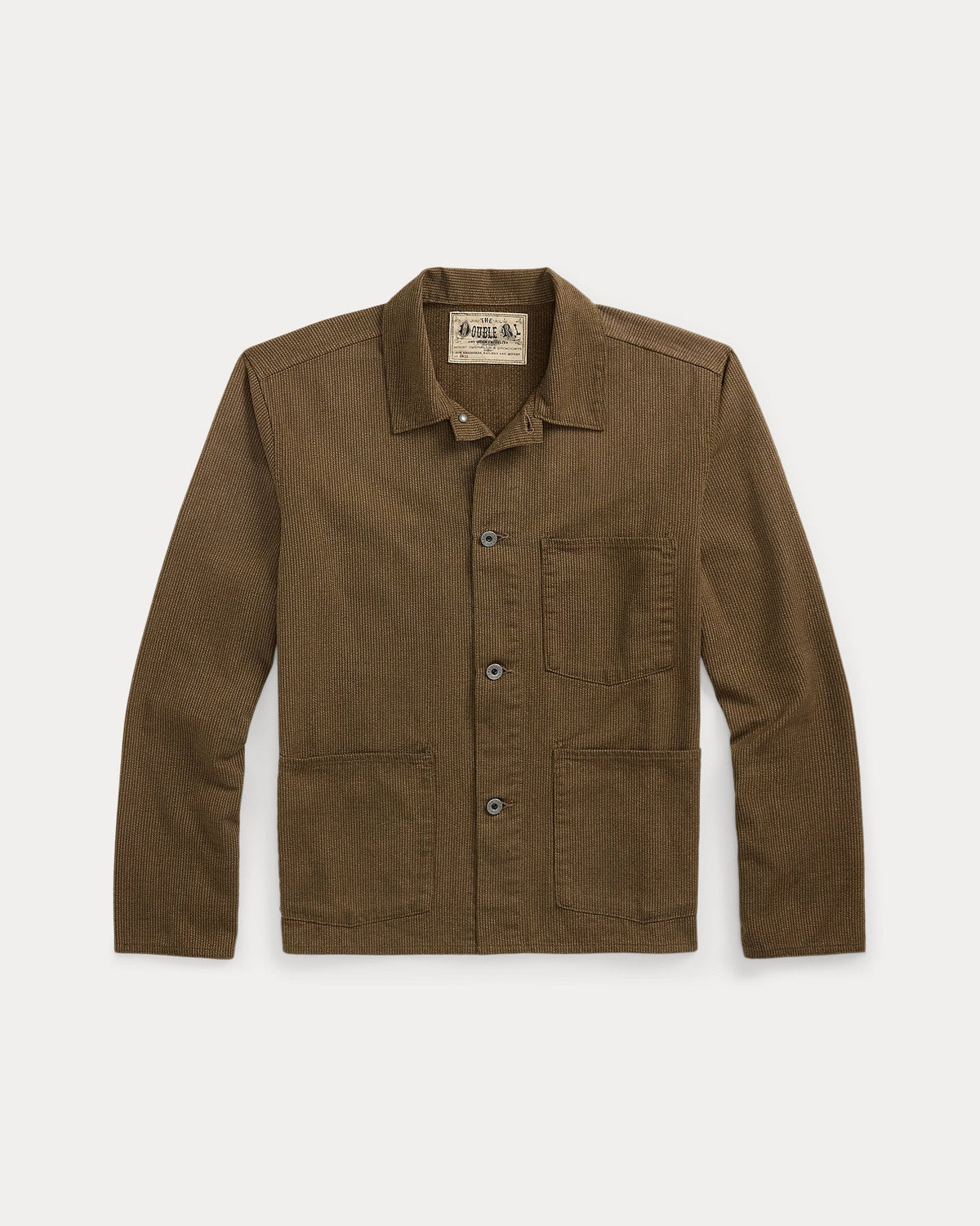 RRL Striped Twill Utility Jacket
