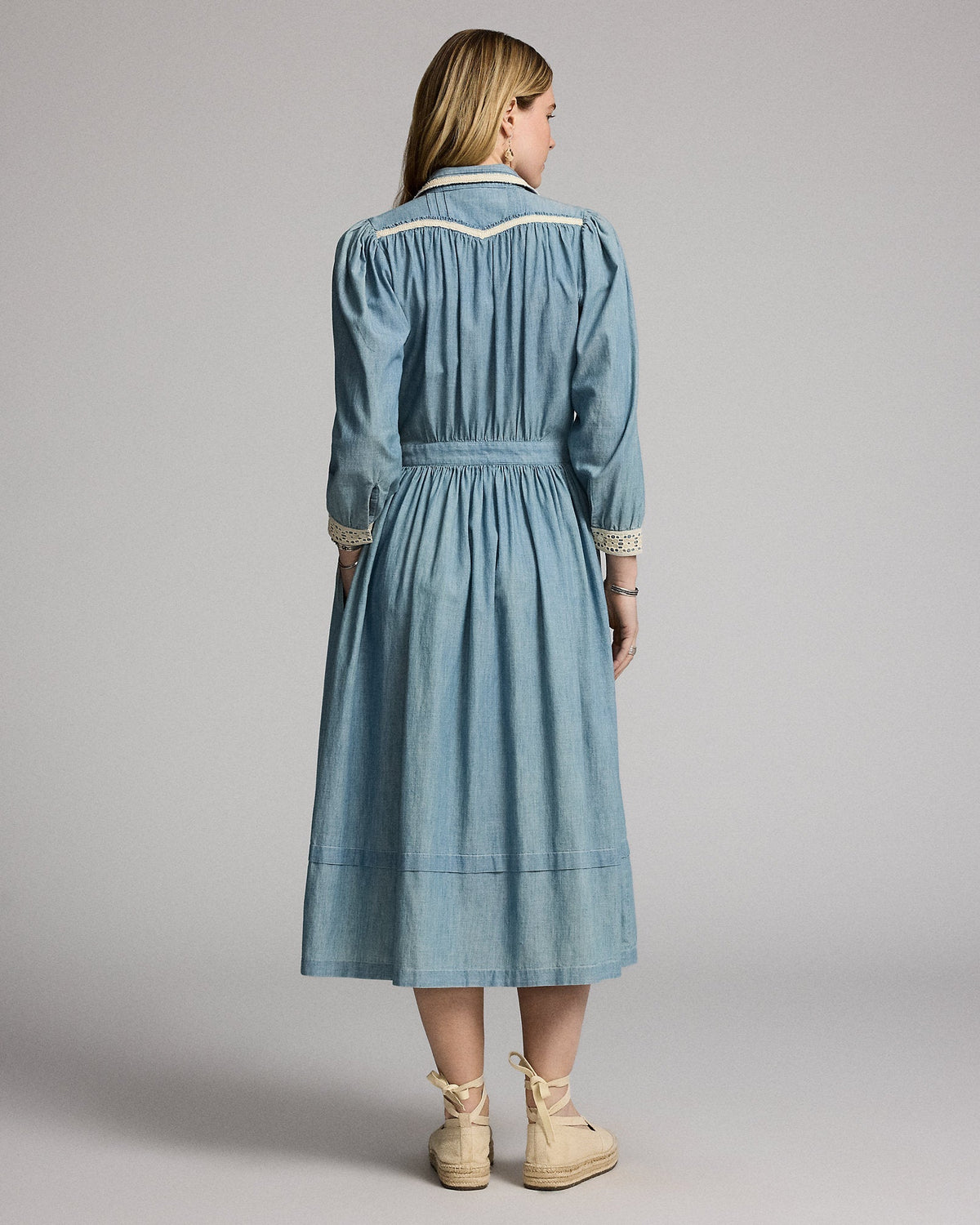 RRL Indigo Chambray Dress