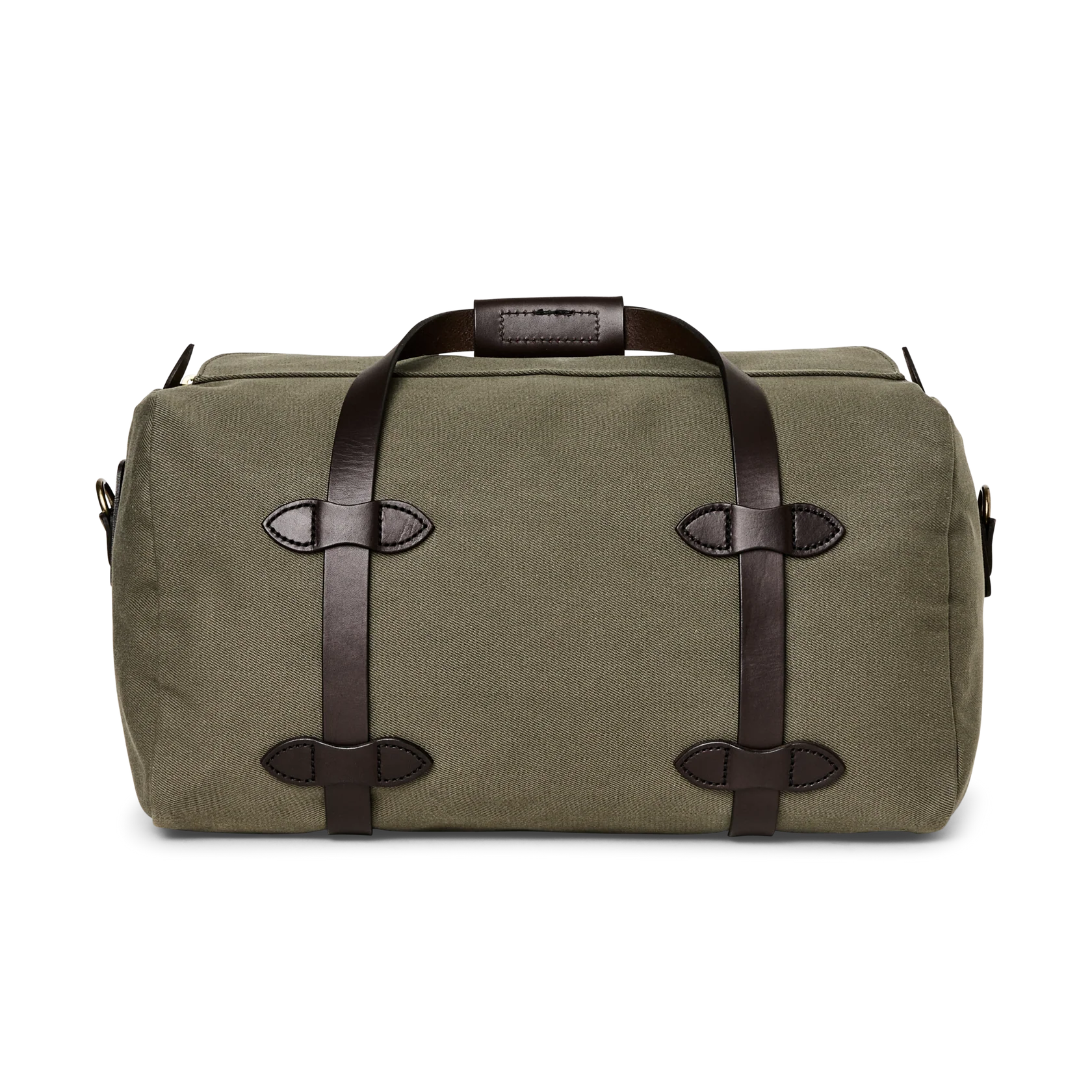 SMALL RUGGED TWILL DUFFLE - OTTER GREEN