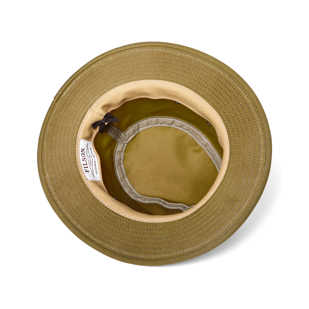 Tin Cloth Packer Hat-Dark Tan