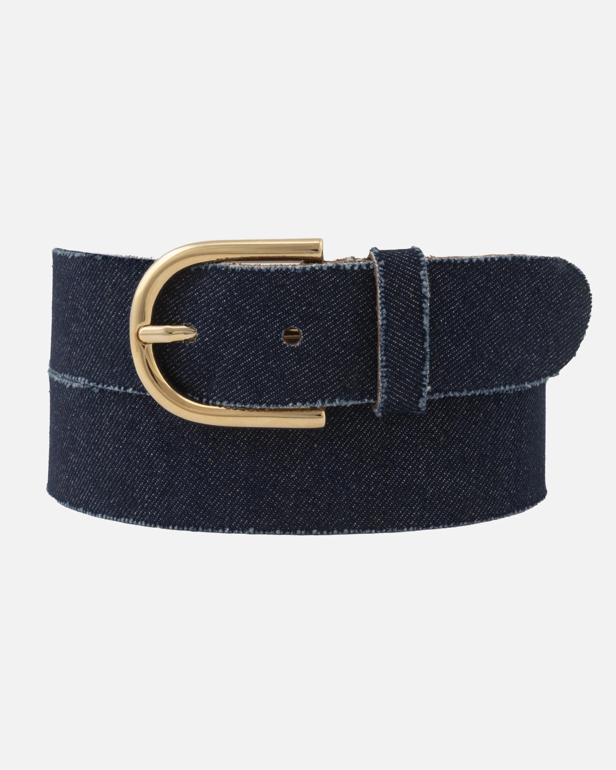 Kaylee | Denim-Inspired Leather Belt