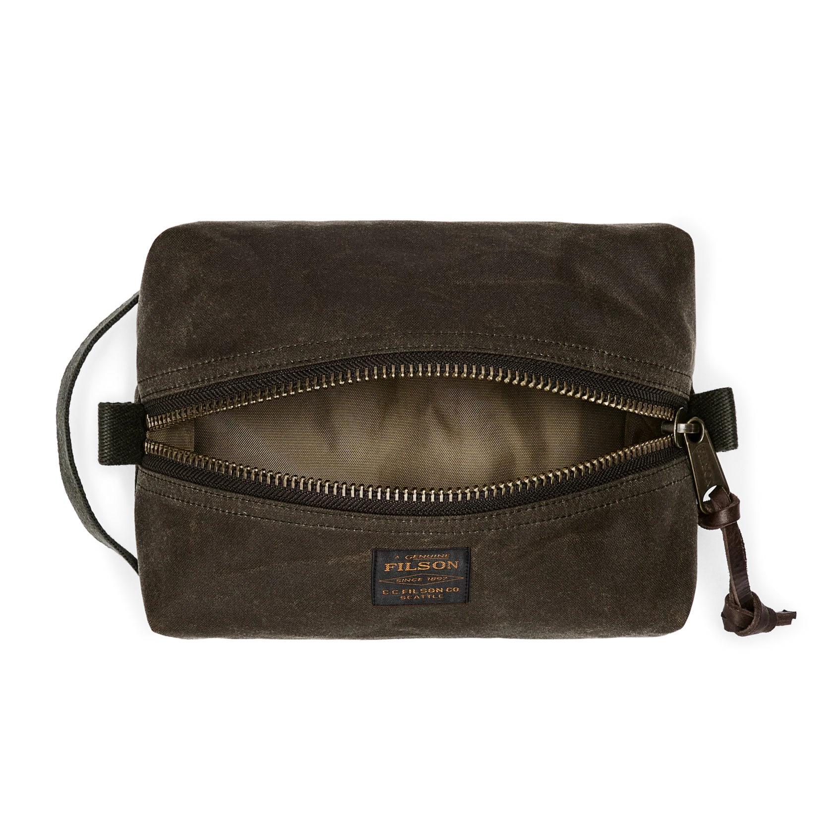 TIN CLOTH TRAVEL KIT - OTTER GREEN