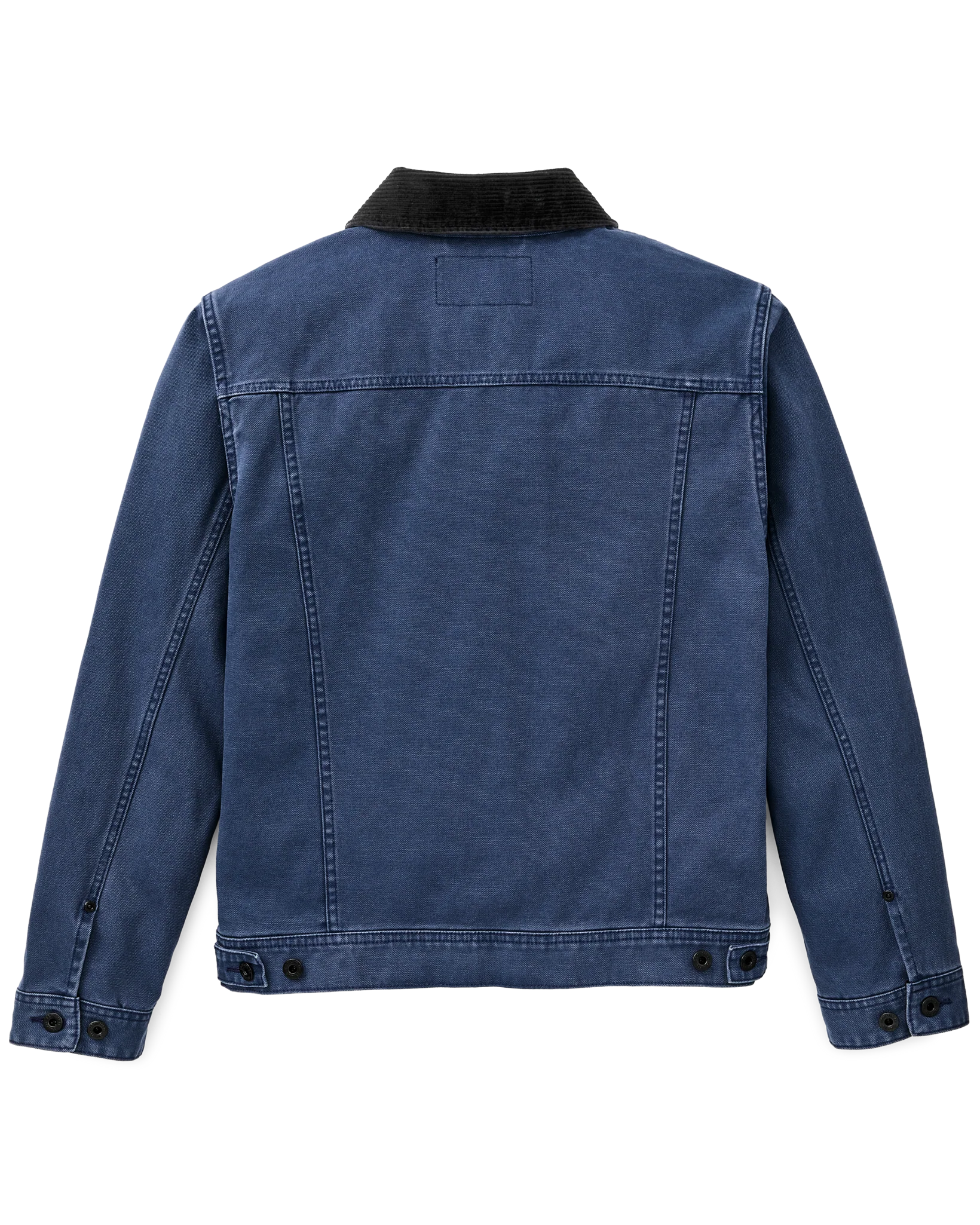 Rustic Canvas Short Cruiser Jacket - Indigo