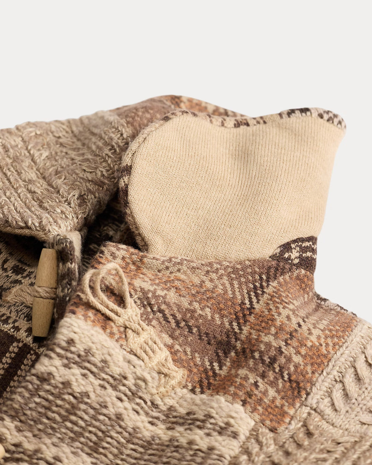 RRL Patchwork Wool-Blend Sweater Jacket