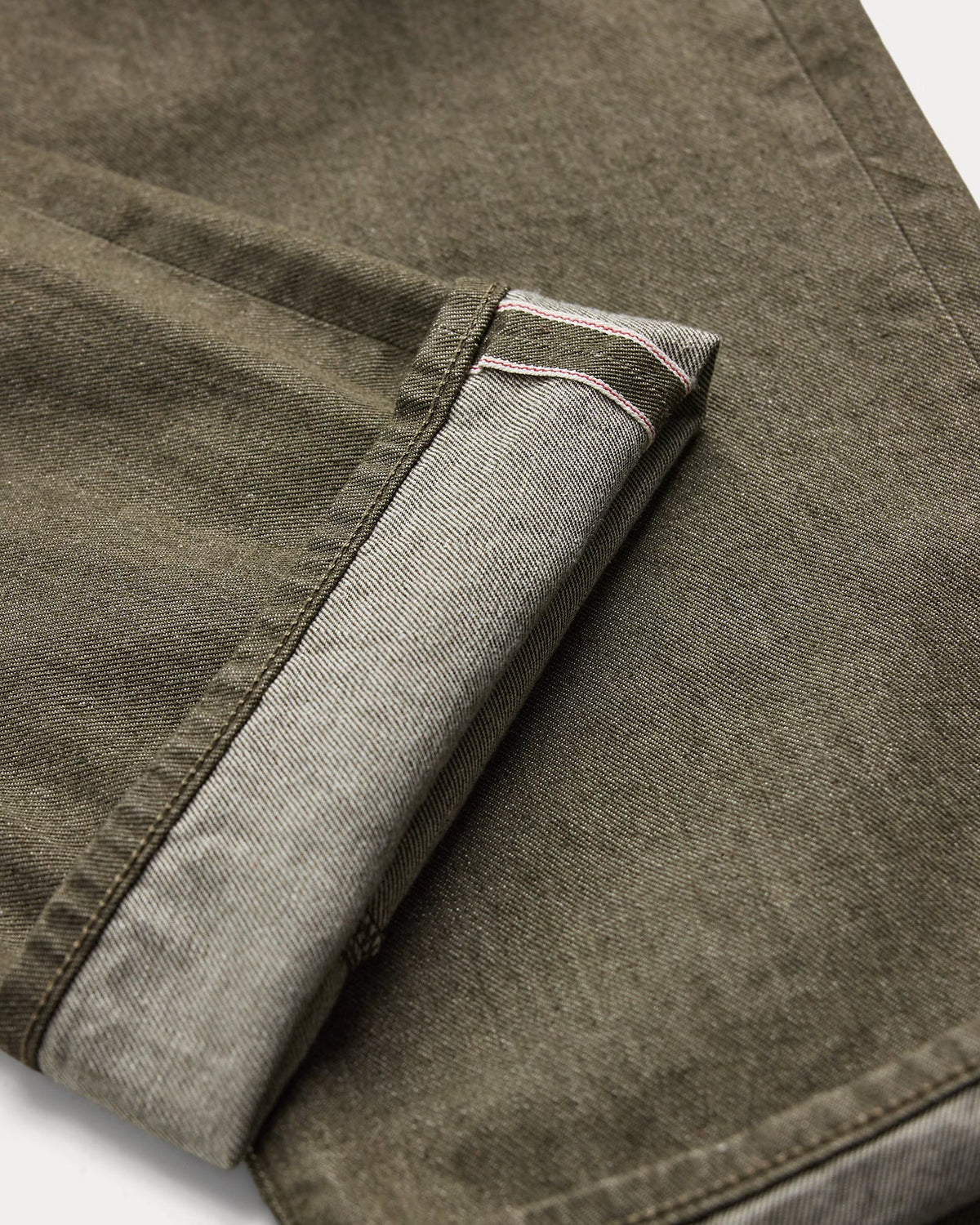 RRL Vintage 5-Pocket Olive Selvedge Jean