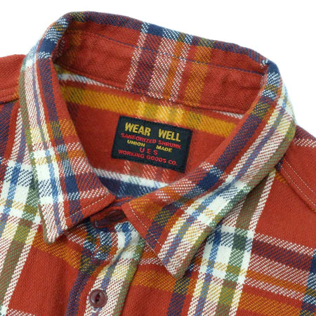 Heavy Flannel Shirt - Red