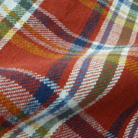 Heavy Flannel Shirt - Red