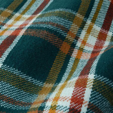 Heavy Flannel Shirt - Green