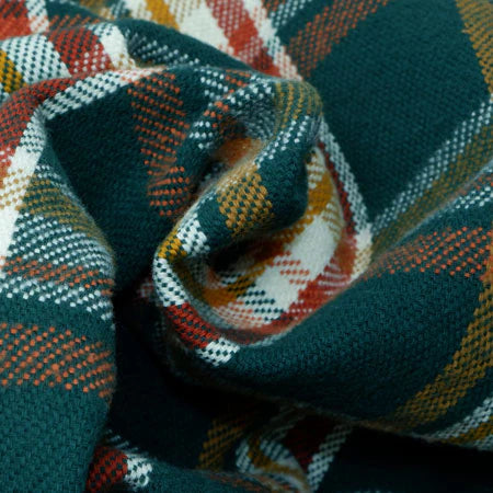 Heavy Flannel Shirt - Green