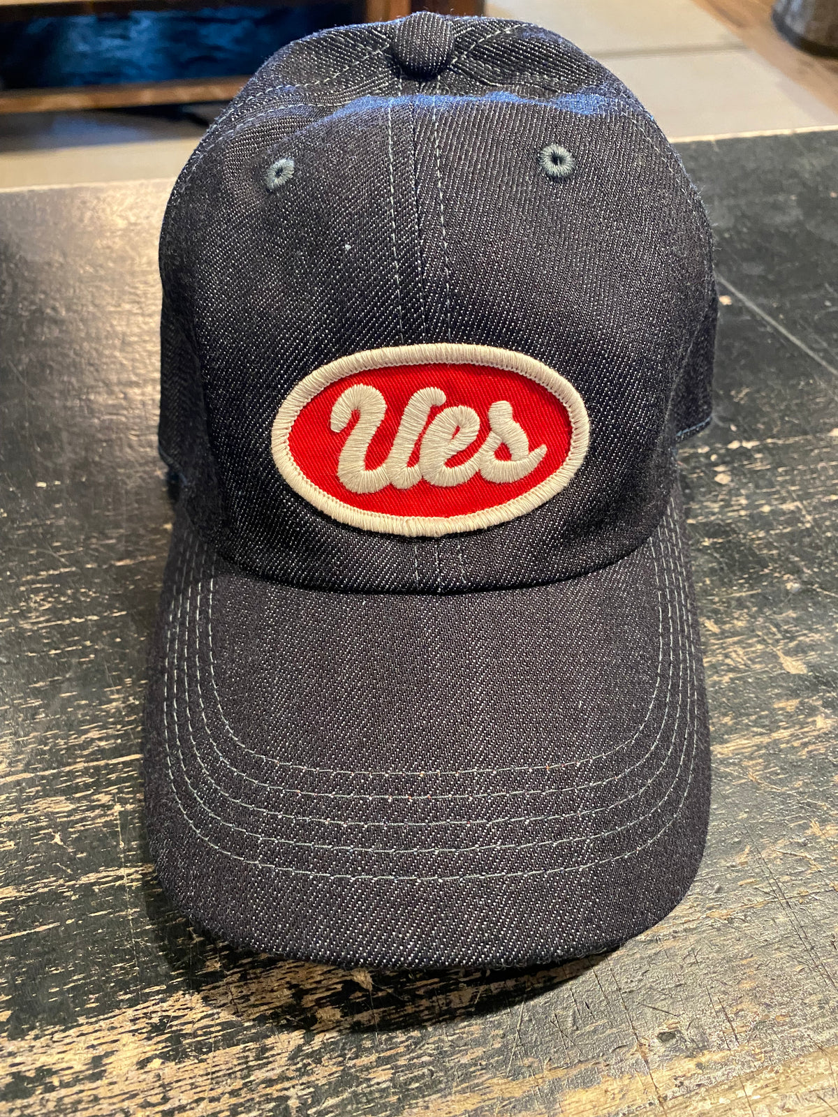 Denim Cap UES-Red
