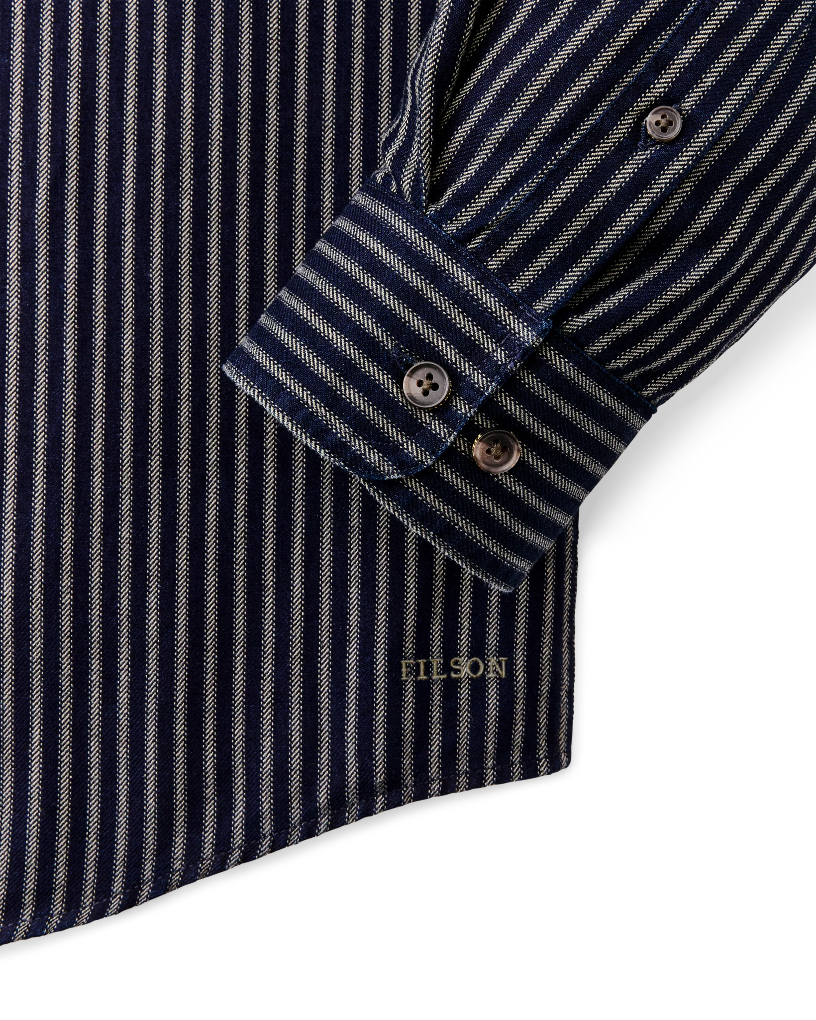 Lightweight Alaskan Guide Shirt - Indigo Ticking Stripe