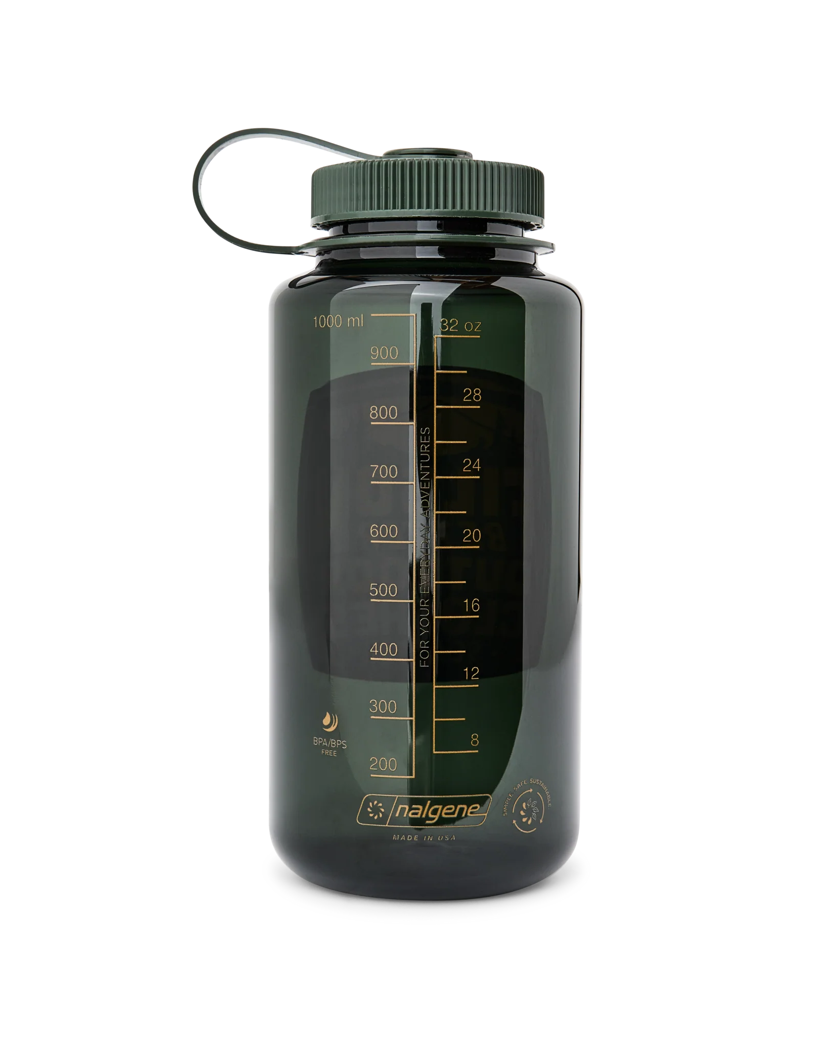 32-oz. NALGENE BOTTLE - Jade / Vintage Seal