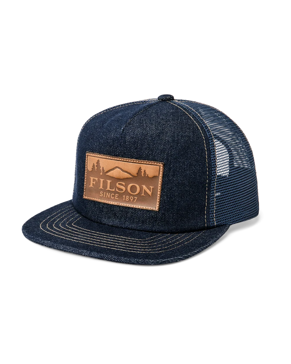 Scenic Trucker Mesh Cap - Indigo