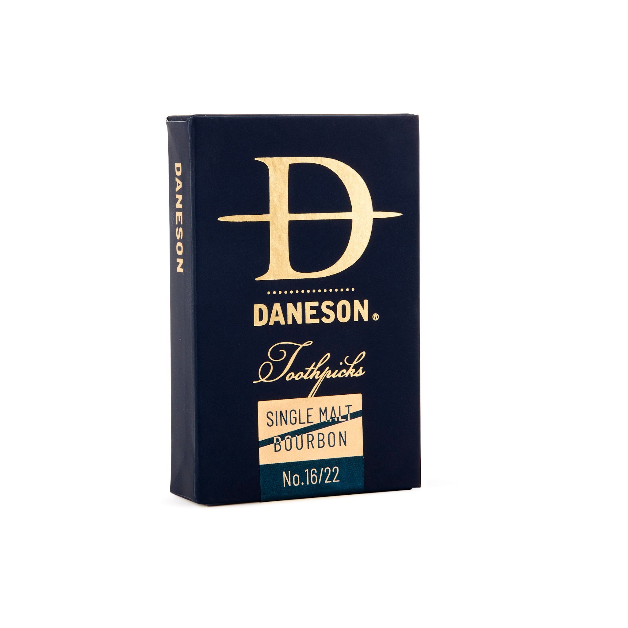 DANESON TOOTHPICKS - SINGLE MALT NO. 16 & BOURBON NO. 22 | 4-BOTTLE BOX