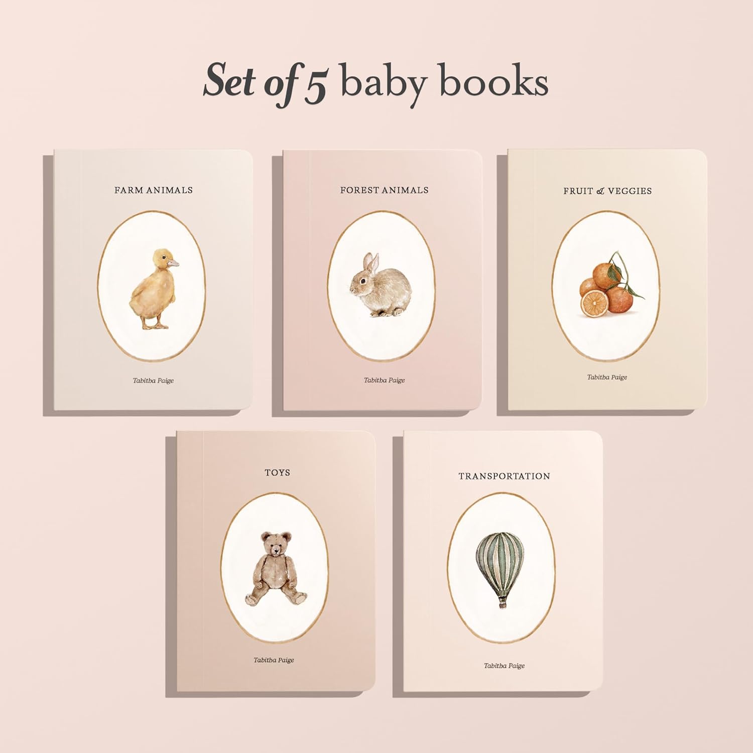 Our Little Library-A Foundational Language Vocabulary Board Book Set Vol.1