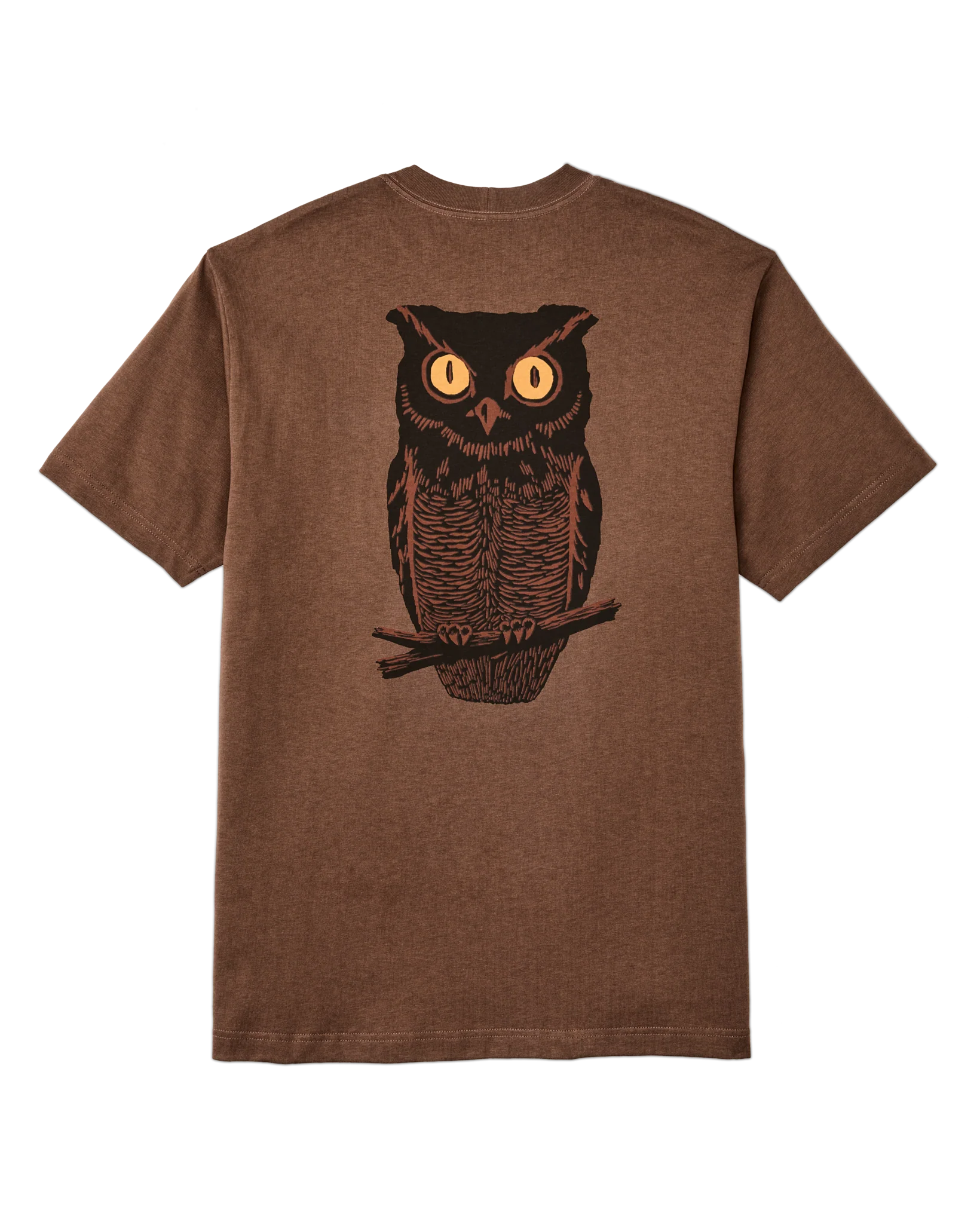 Short Sleeve Hoot Graphic T-shirt (Frontier)