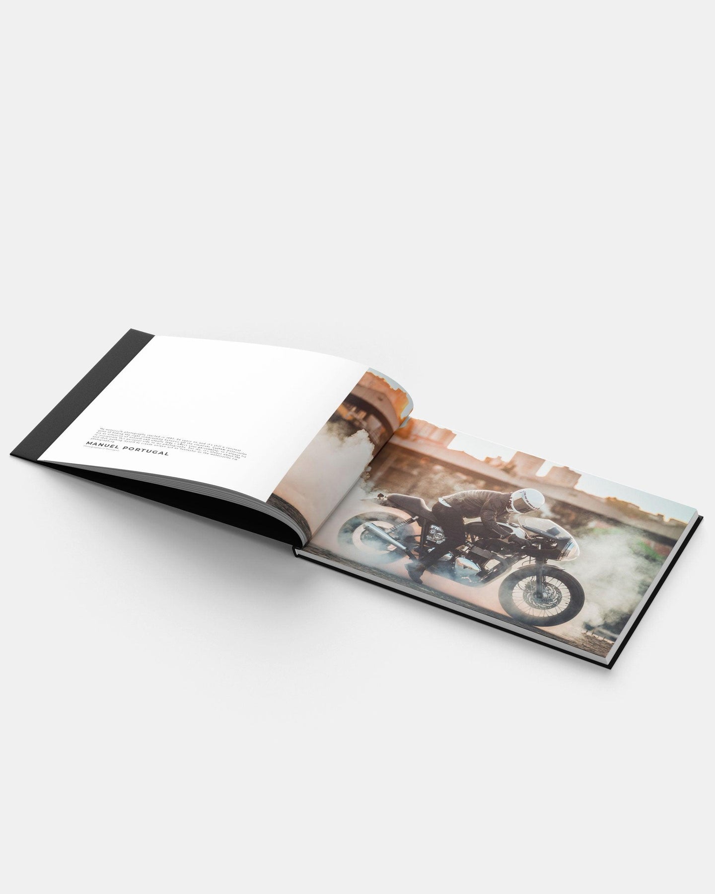 THE RACER WITHIN MOTORCYCLE PHOTO BOOK