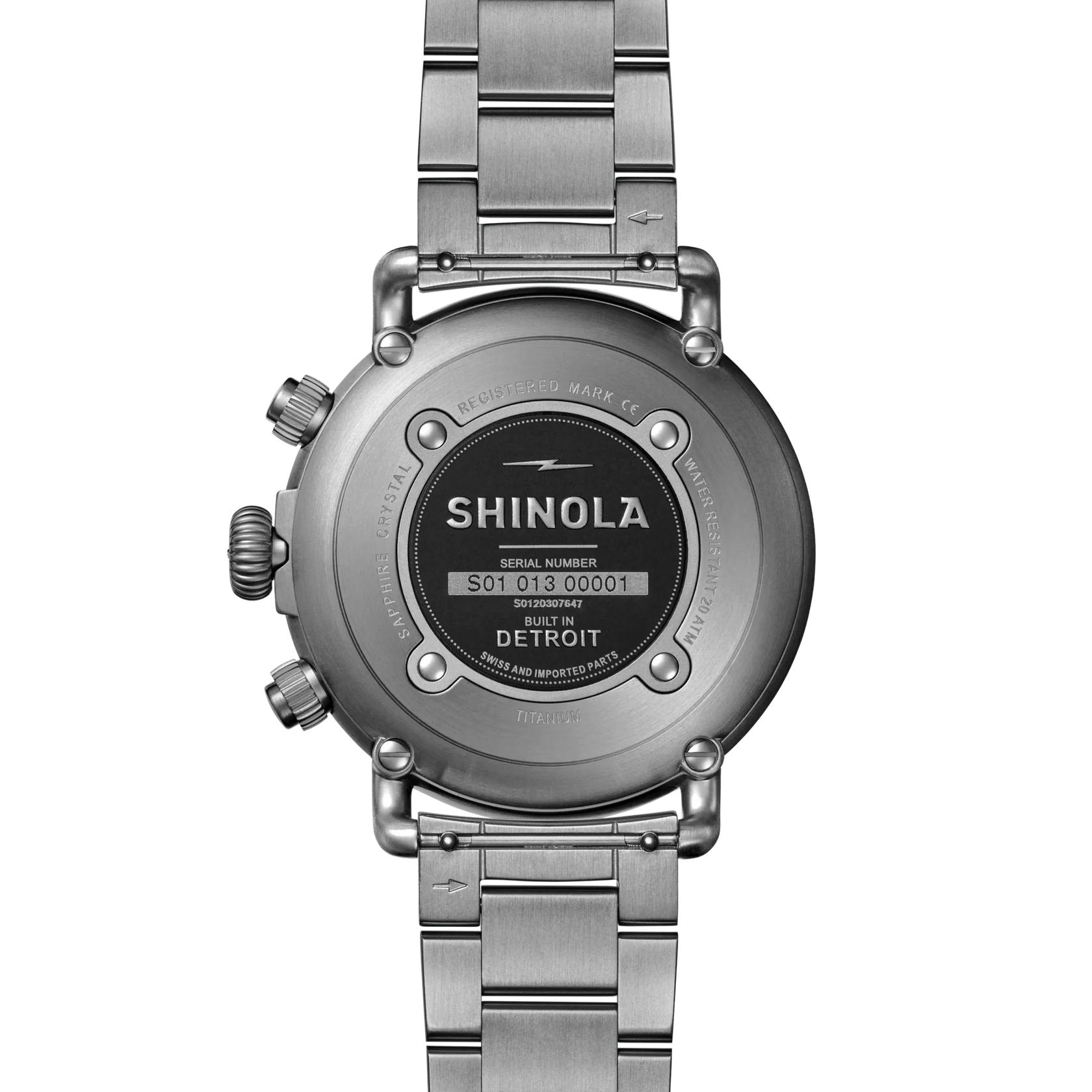 Runwell Chronograph West Wind Watch Gift Set with Additional Strap-Midnight Blue