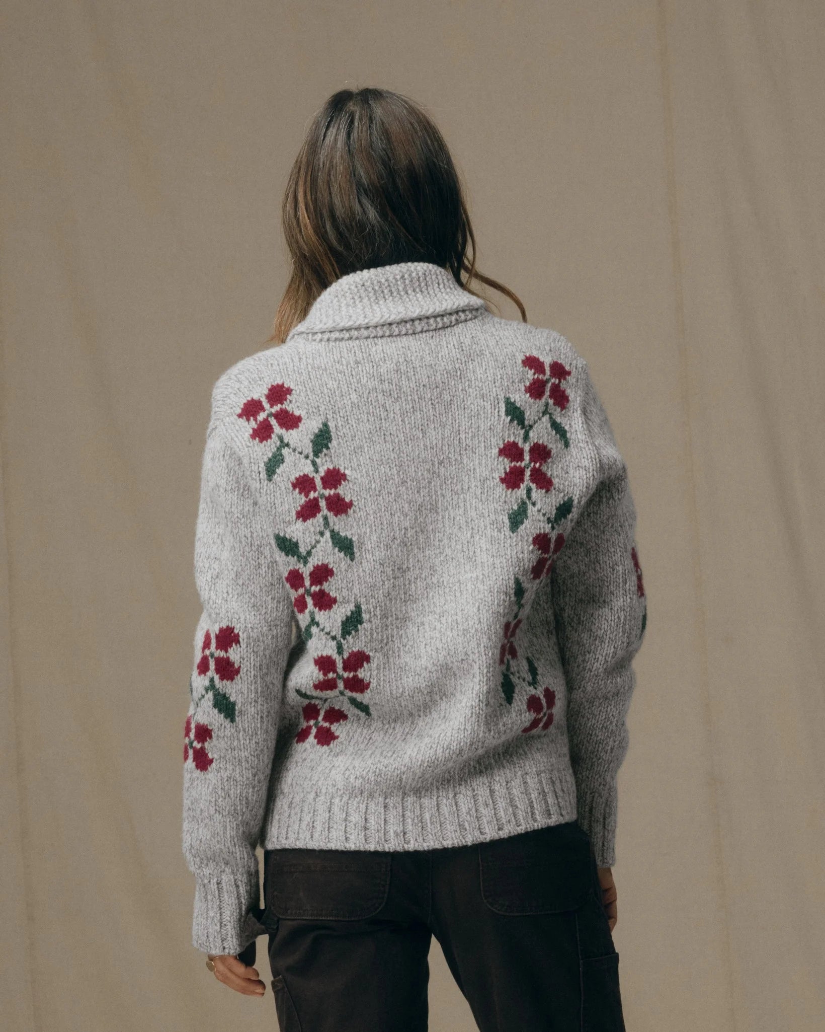 Women's Zippered Wool Sweater